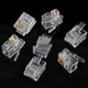 Microtrade prix bas! 100 PCS Durable 4 pino RJ11 6P4C RJ-11 fiche modulaire téléphone Phone Connector Hot new fashion style
